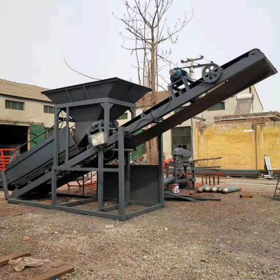 Máquina de triagem cilíndrica de tambor rotativo de vibração de três camadas para triagem de pedras