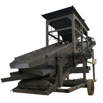 11m*2,2m*3,7m Máquina de filtragem de pedra de 2 camadas para filtragem de areia por profissionais