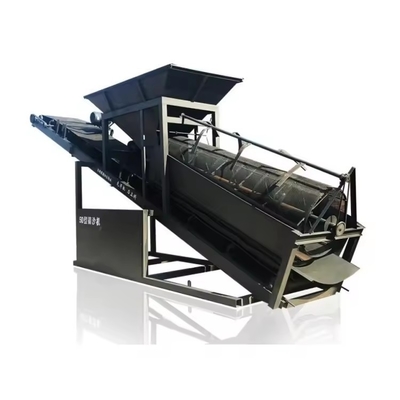 Máquina móvel de filtragem de areia de sílica com suporte de vibração 1800 KG 380V personalizável
