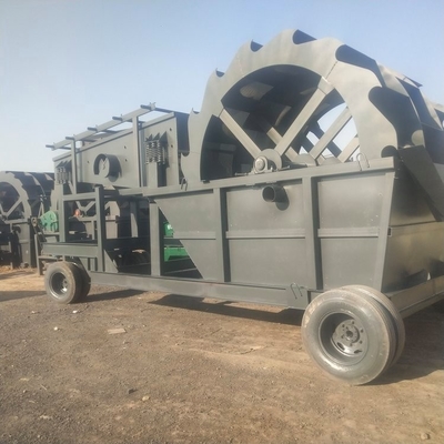 Máquina automática de filtragem de areia por vibração de duas camadas para minério em instalações de fabrico