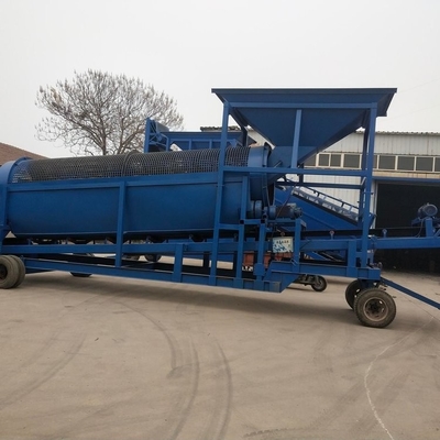 Máquina de peneira de areia de vibração de três camadas para tela de vibração linear no campo de minério