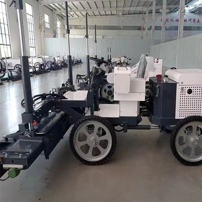 Máquina de nivelamento de pavimentos de betão com sistema de suspensão independente de cabeça plana