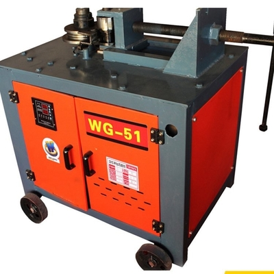 WG76 Bender de tubos de barras de aço de forma primária com precisão de dobra de 90 graus e tubos