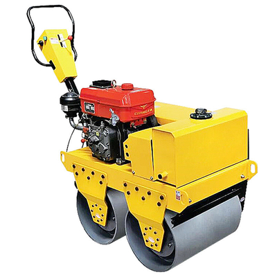 Capacidade do tanque de água de 60L Mini Walk Behind Road Roller Compactor para transporte fácil