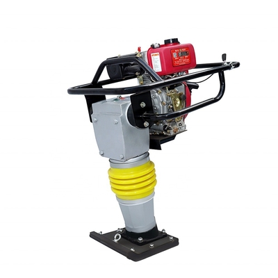 Rammer vibratório de 3KW para compressão e compactação em instalações de fabricação