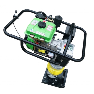 Trabalhos de construção compactador Jack de amortecimento com Rammer vibratório e motor de gasolina