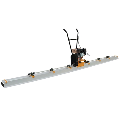 Máquina de construção rodoviária com motor ShangChai e parafusos vibratórios de concreto vibratório