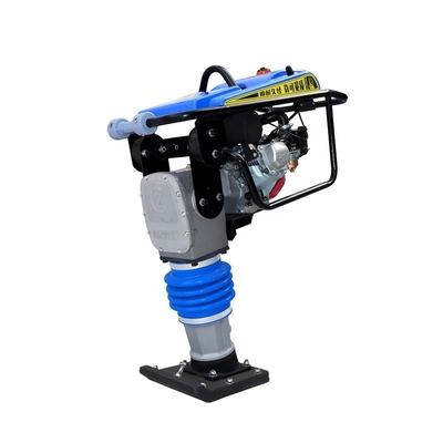 3KW Rammer manual de gasolina compactador de terra vibrante com embreagem de placa reversível