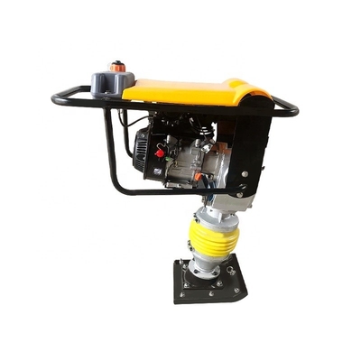 3KW Rammer manual de gasolina compactador de terra vibrante com embreagem de placa reversível