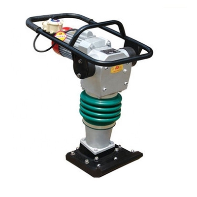 3KW Rammer manual de gasolina compactador de terra vibrante com embreagem de placa reversível