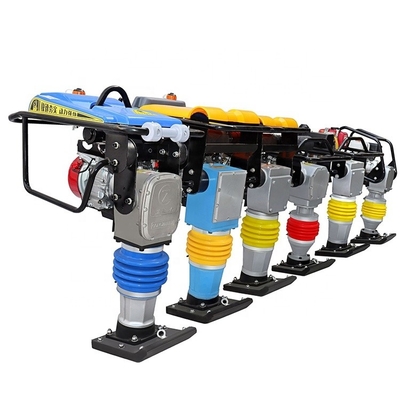 Compactor de 90 kg de placas personalizado Rammer de amortecimento de vibração forte com GX160 / Robin Gasoline