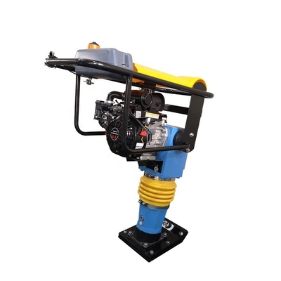 Compactor de vibração de longa duração Rammer de amortecimento de gasolina com velocidade para a frente 9-13m/min
