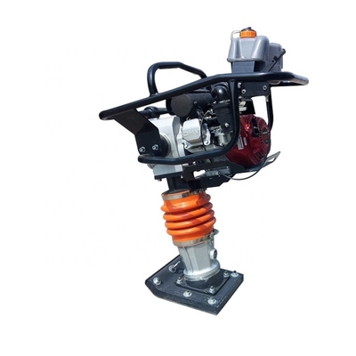 Compactor de vibração de longa duração Rammer de amortecimento de gasolina com velocidade para a frente 9-13m/min