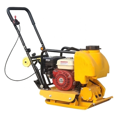 Compactor de placas vibratórias de tamanho de placa de 600*890 mm com sistema de controlo mecânico