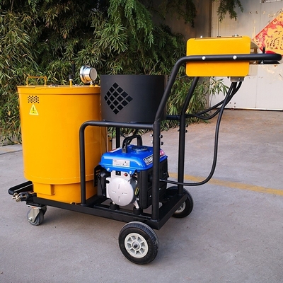 Máquina automática de marcação de estradas pintura a vapor a frio com motor de gás