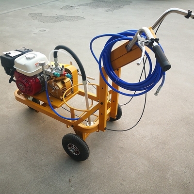 Máquina de linha de marcação de superfície da estrada de pulverização a frio manual com ponto de venda único