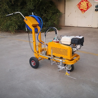 Máquina de linha de marcação de superfície da estrada de pulverização a frio manual com ponto de venda único
