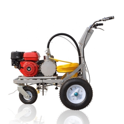Máquina de marcação rodoviária de borracha a frio de pressão manual Máquina de linha para marcação rodoviária de borracha a frio