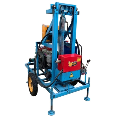 35hp 150m Máquina de perfuração de poços de água triciclo nas Filipinas Mobilidade e eficiência