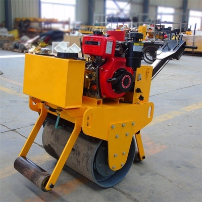 Walking Behind Road Roller 600kg com motor CHANGFA e 20KN * 2 força emocionante