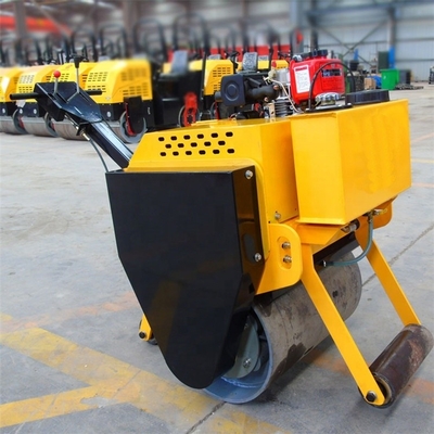 Walking Behind Road Roller 600kg com motor CHANGFA e 20KN * 2 força emocionante
