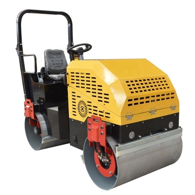 1350*850*1250 mm Máquina de rolamento de estradas de construção de duplo tambor vibratório