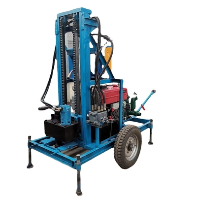 Equipamento profissional de perfuração de poços de água de 3 pontos para terra dura até 200 m de profundidade