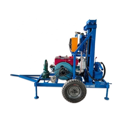 Equipamento profissional de perfuração de poços de água de 3 pontos para terra dura até 200 m de profundidade